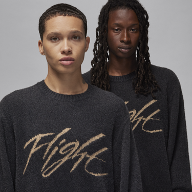 Пуловер Jordan Flight Heritage Crop Jumper Черно | FD7389-045, 4