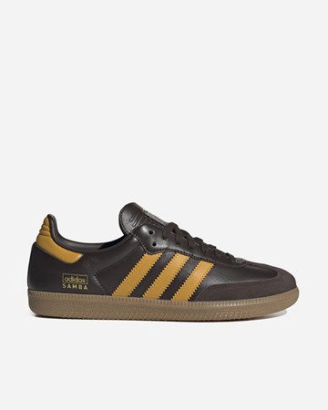 Кецове и обувки adidas Originals Samba OG Black 35 1/3 Кафяво | IG6174, 0