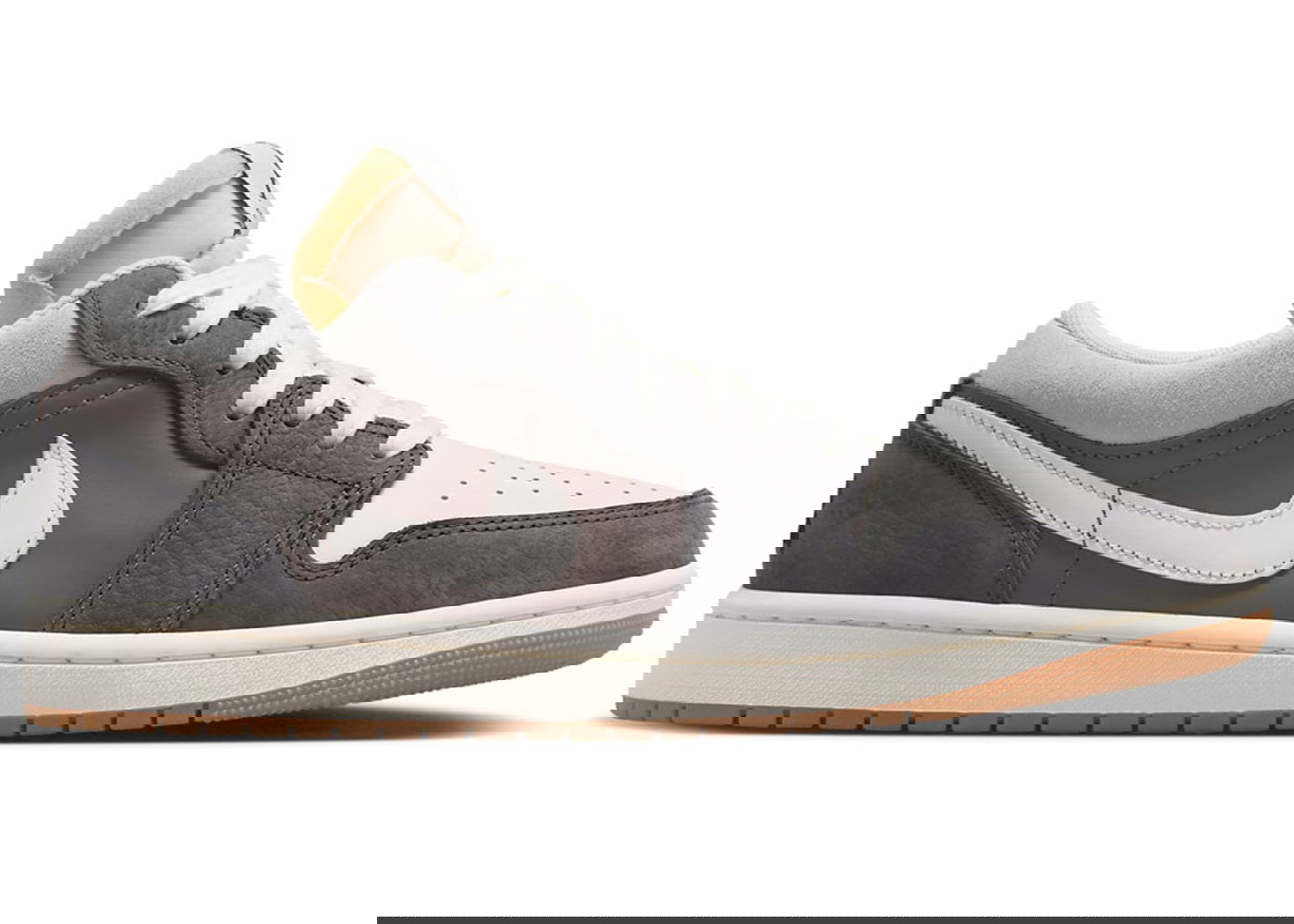 Кецове и обувки Jordan Air 1 Low "SNKRS Day Korea Magpie (2023)" Кафяво | FD0399-004, 0