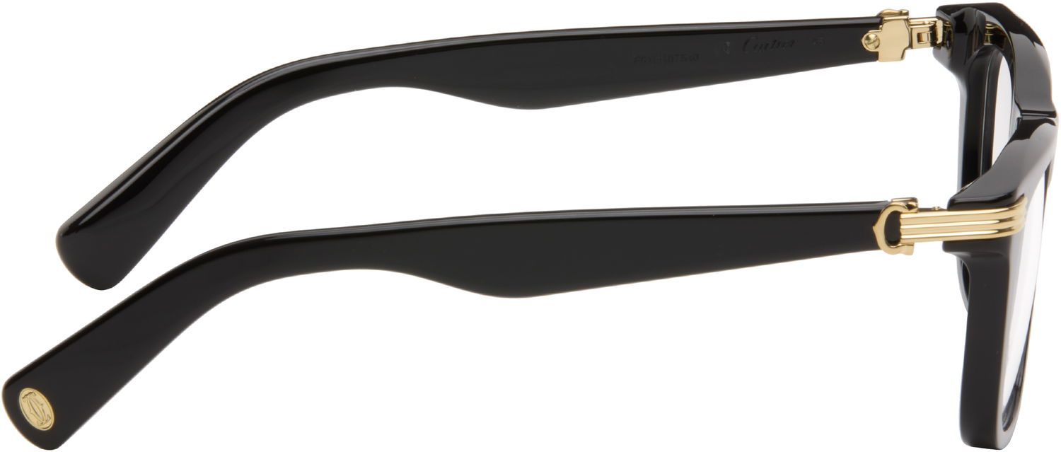 Слънчеви очила Cartier Première de Cartier Acetate Square-Frame Glasses Черно | CT0558O-001, 1