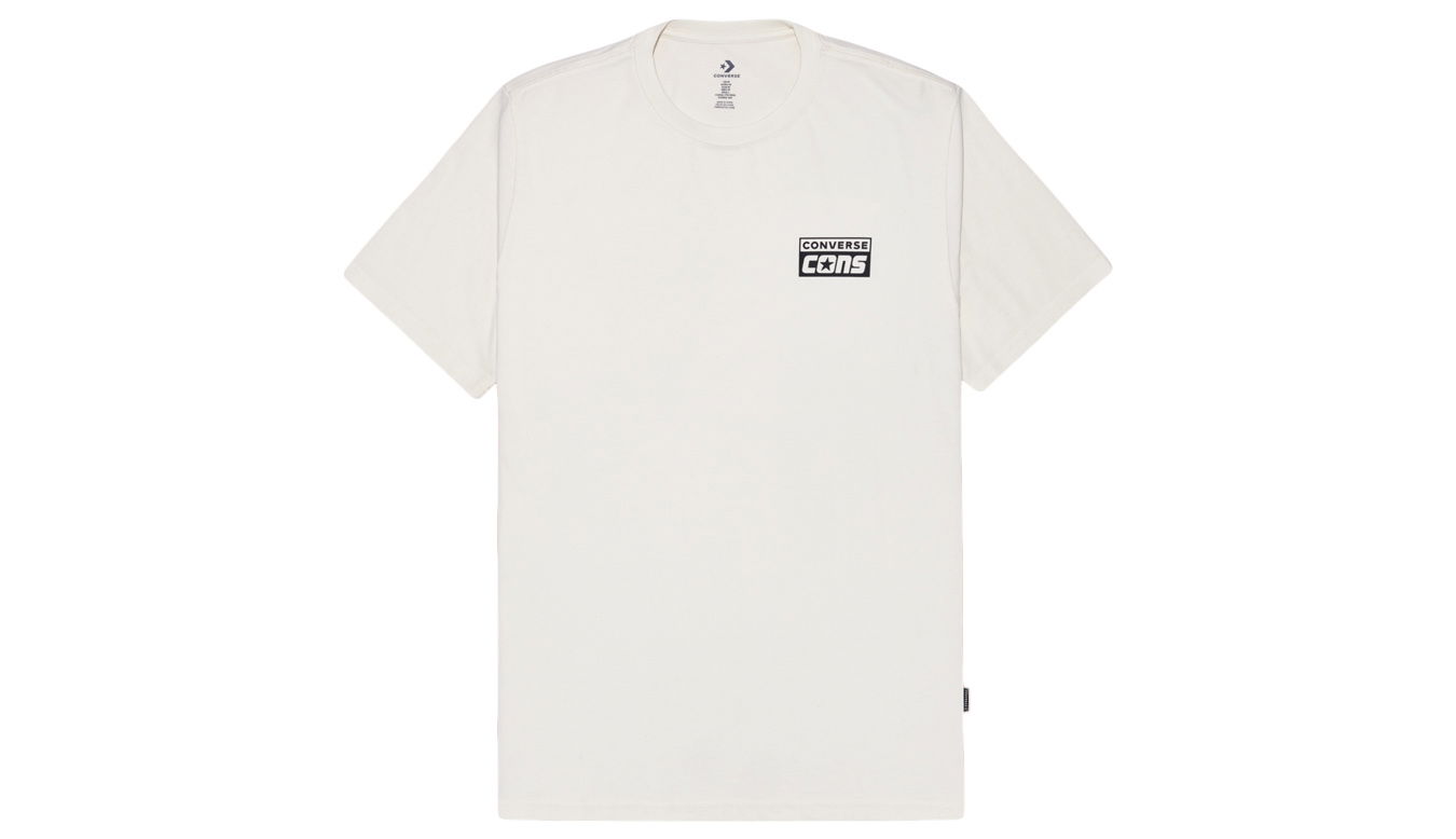 Тениска Converse Cons Short Sleeve T-Shirt Бяло | 10021134-A05, 1