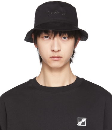 Шапка с козирка We11done We11done Hotfix Star Bucket Hat Черно | WD-AH1-22-410-U-BK, 0