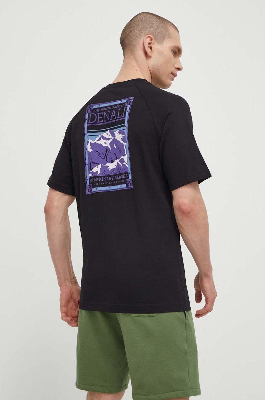 Тениска The North Face The North Face Denali Graphic T-Shirt Черно | NF0A87NUJK31, 0