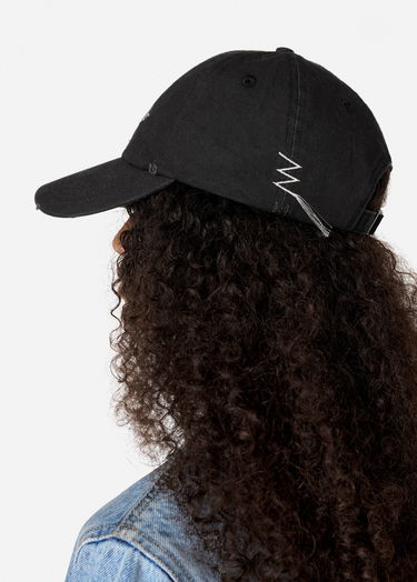 Шапка с козирка AXEL ARIGATO Distressed Baseball Cap Черно | X3077003, 2