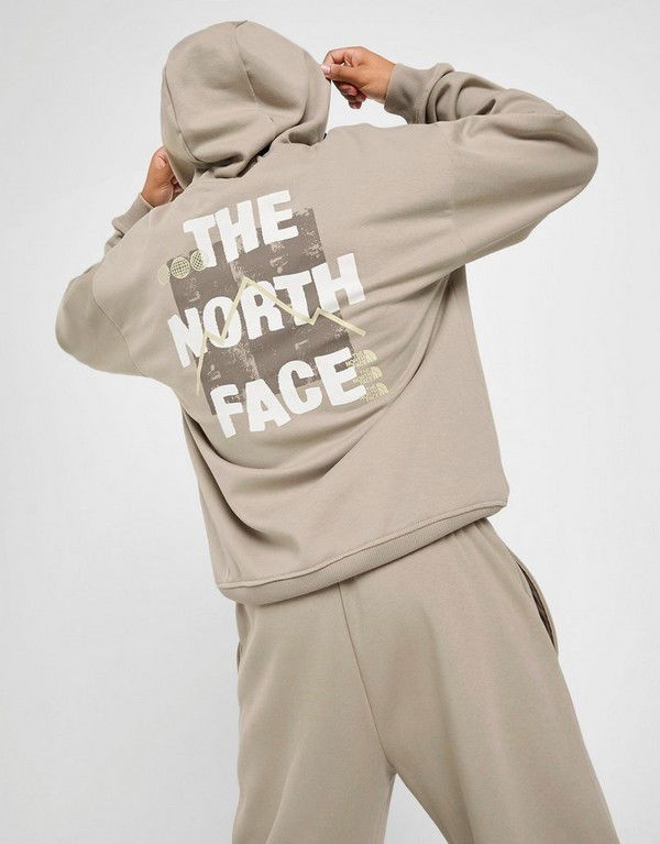 Суитчър The North Face The North Face Sobretta OS Hoodie Бежово | NF0A8FPTBOX1, 0
