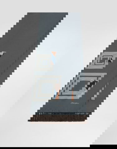 Шал Dolce & Gabbana Vintage-print Twill Scarf Многоцветен | GQ386EG0WWWN9299, 0