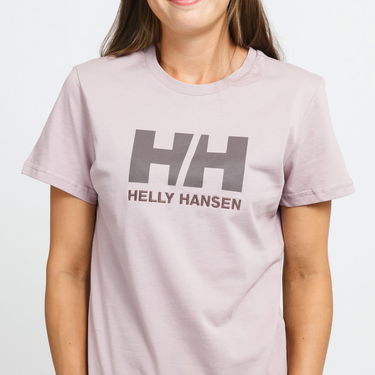 Тениска Helly Hansen Logo T-Shirt Лилаво | 34112692, 1