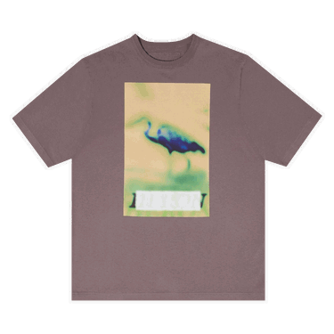 Тениска HERON PRESTON Censored Tee Лилаво | HMAA032F22JER0040919, 0