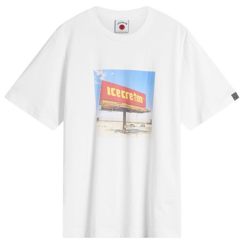 Тениска BBC IceCream Billboard T-Shirt Бяло | IC25442-WHT