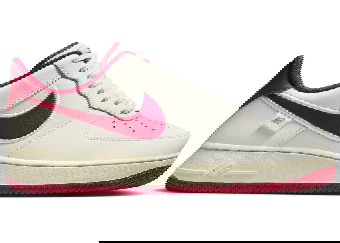 Кецове и обувки Nike Air Force 1 Low '07 Sail Gym Red Бяло | FV0392-101, 0
