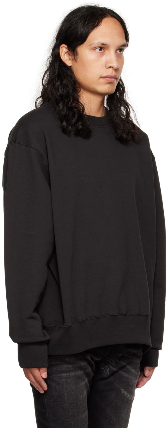 Пуловер We11done We11done Crewneck Sweatshirt Черно | WD-TS3-22-747-U-BK, 1