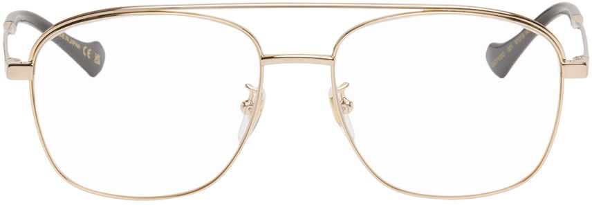 Слънчеви очила Gucci Aviator Glasses Бежово | GG1103O-001, 0