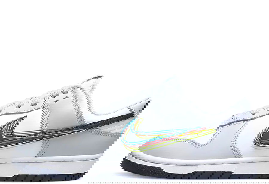Кецове и обувки Nike Dunk Low "3D Swooshes" Сиво | DV6482-100, 1