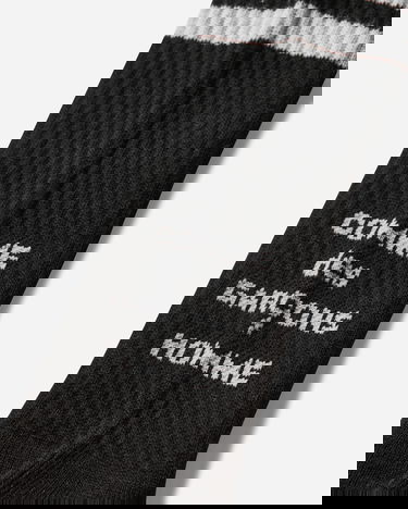 Чорапи Comme des Garçons Logo Stripe Socks Черно | HO-K502-051 001, 3
