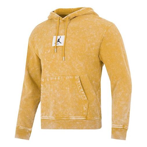 Суитчър Jordan Air Jordan Tie Dye Pullover Hoodie Жълто | DR3088-712