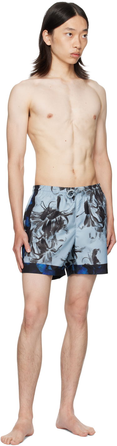 Бански Dries Van Noten Dries Van Noten Patterned Swim Shorts Синьо | 252-022500-2270, 3