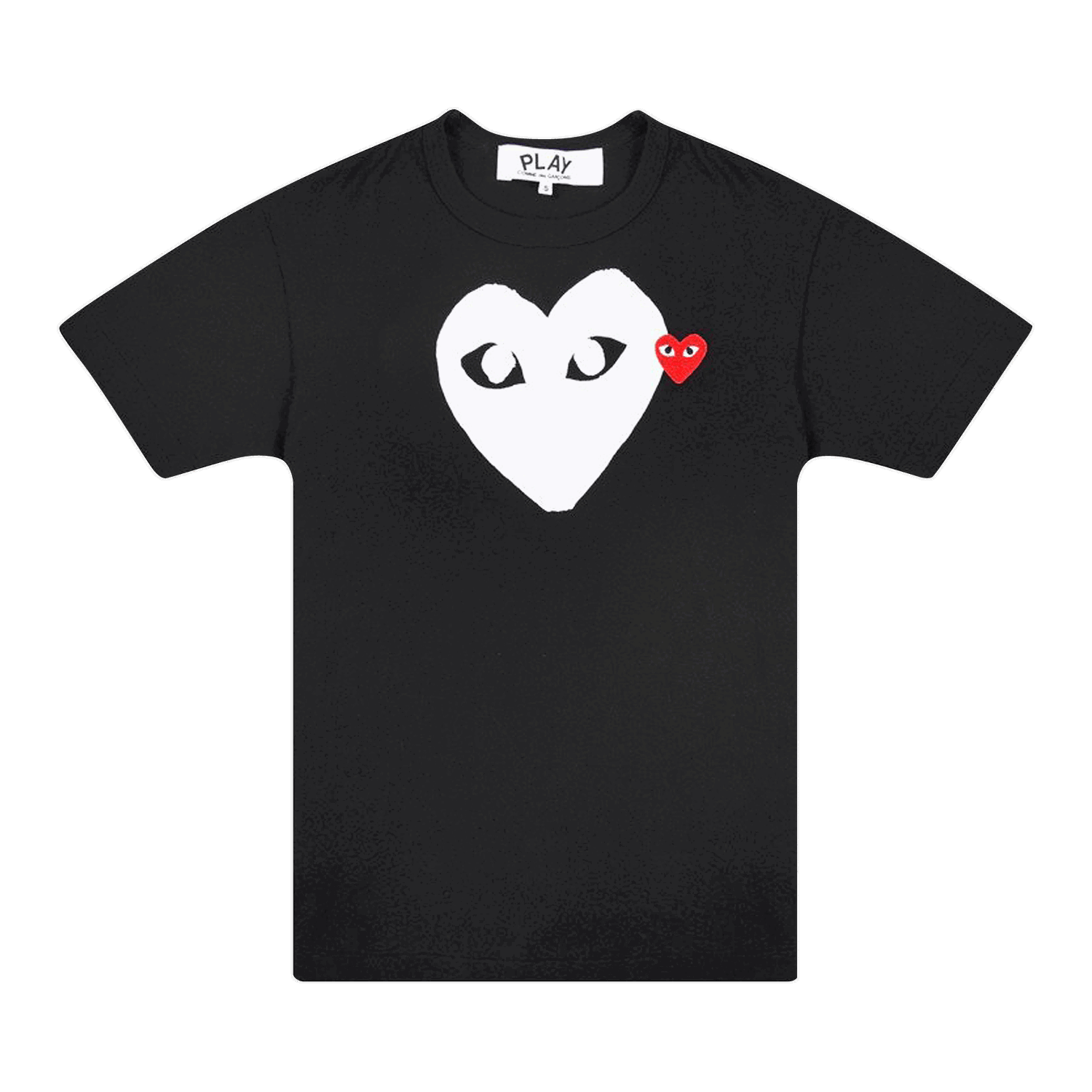Тениска Comme des Garçons PLAY Emblem Heart T-Shirt Черно | AZ T116 051 1, 0
