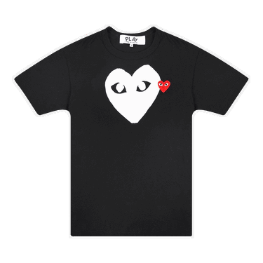 Тениска Comme des Garçons PLAY Emblem Heart T-Shirt Черно | AZ T116 051 1, 0