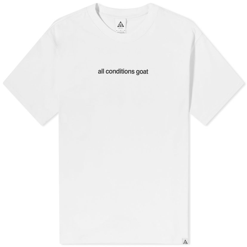 Тениска Nike ACG ACG Goat Rocks Dri-Fit T-Shirt Бяло | FV3492-121