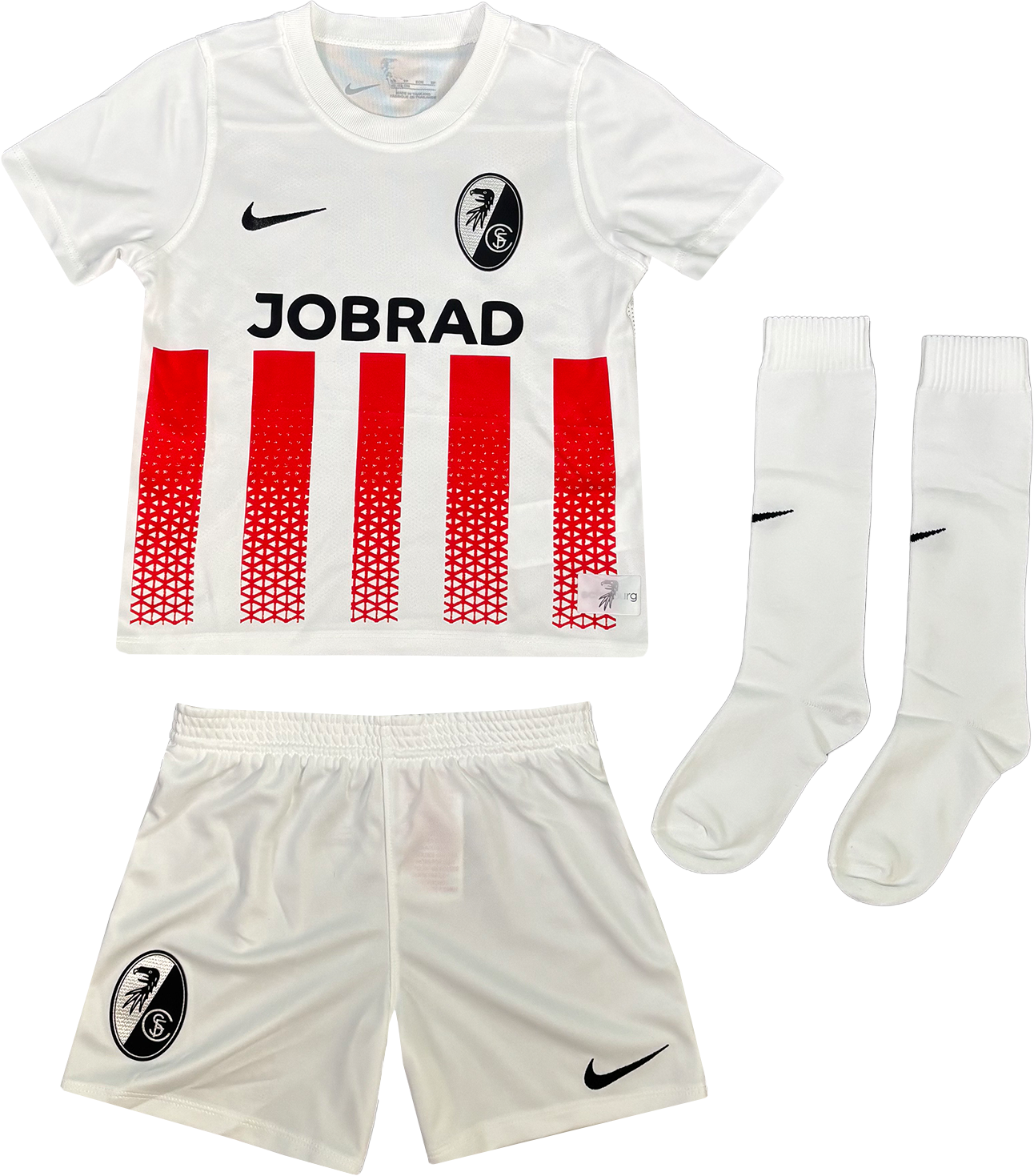 Фланелка Nike SC Freiburg Home Jersey Set 2025/26 Бяло | 6scfcd2244-100, 0