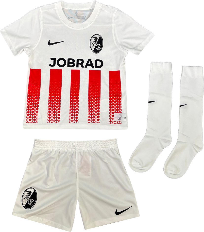 Фланелка Nike SC Freiburg Home Jersey Set 2025/26 Бяло | 6scfcd2244-100