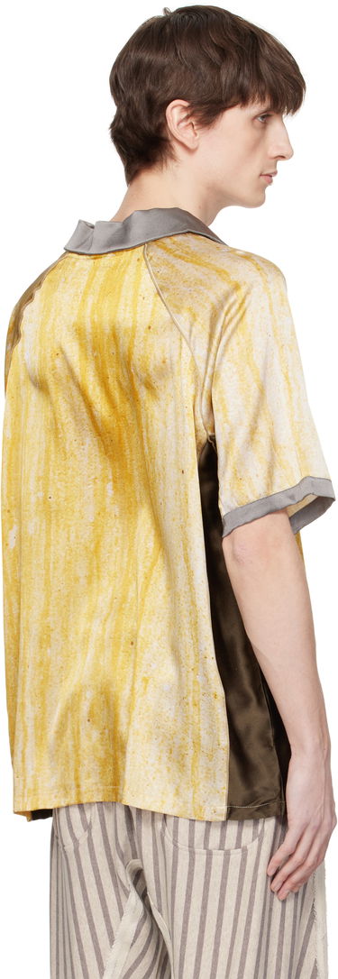 Фланелка Serapis Serapis Drips Silk Football Polo Жълто | SS25_FT_3S, 2