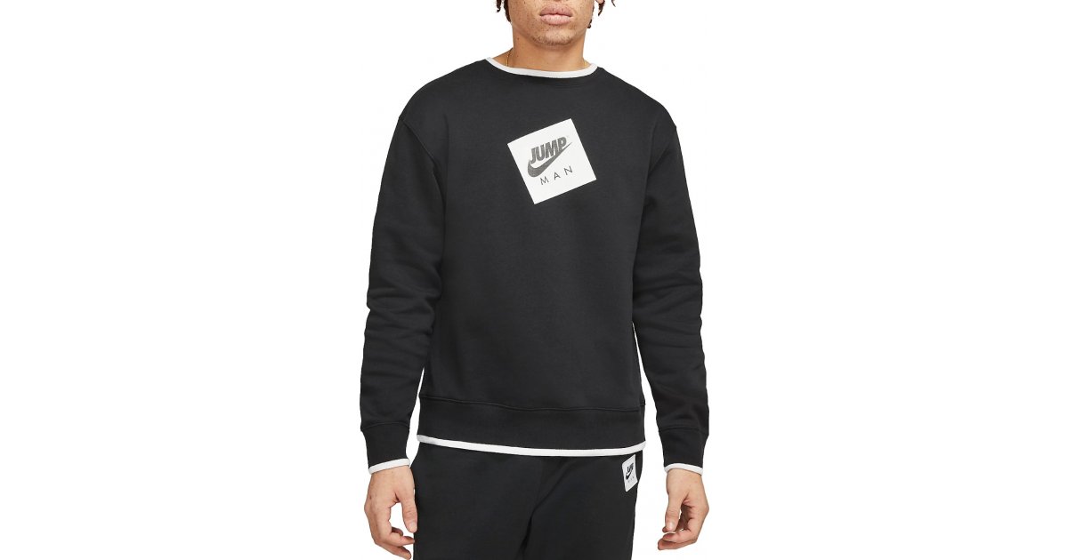 Суитчър Jordan Jumpman Classics Fleece Crewneck Черно | cv2370-010, 1