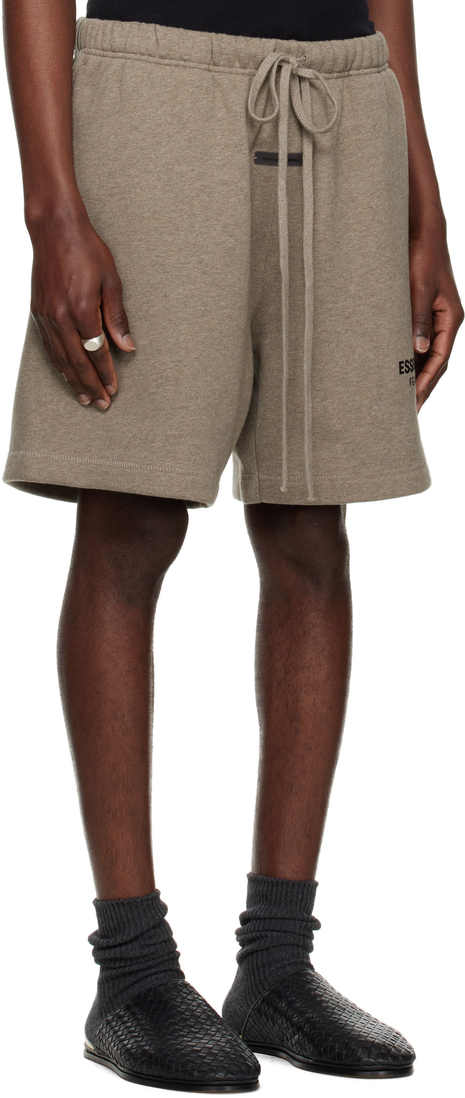 Къси панталони Fear of God Fear of God ESSENTIALS Classic Sweat Shorts Сиво | 160AS252001F, 1