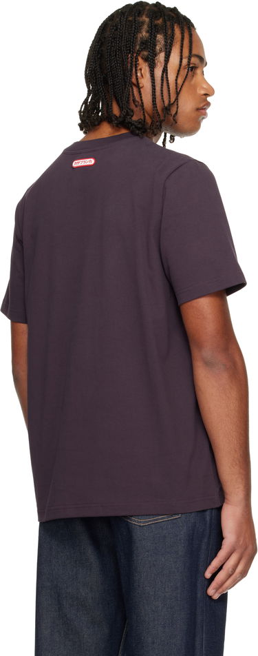 Тениска Casablanca Logo Patch Short Sleeve T-Shirt Лилаво | M-AW25-JTS-001-06, 2