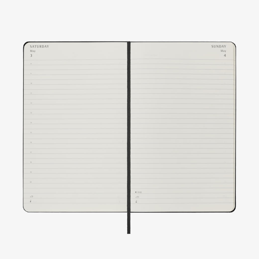 Дневник Moleskine 2025 Daily Hard Cover Planner Черно | 8056999270131, 1