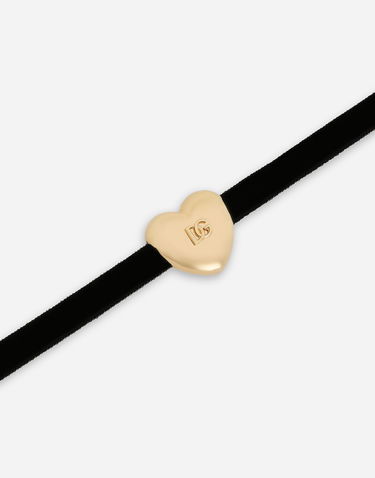 Колие Dolce & Gabbana Velvet Ribbon Necklace With Logo Многоцветен | WNQ8S1W1111N0011, 3