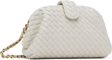 Дамска чанта Bottega Veneta Mini Chain Intrecciato Leather Shoulder Bag Кафяво | 804038 V4P61, 1