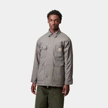 Палта Carhartt WIP Carhartt WIP Leroy Chore Coat Сиво | I035343_7, 1