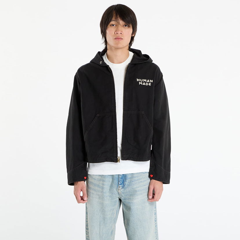 Яке Human Made HUMAN MADE Hooded Jacket Черно | HM30JK033BK