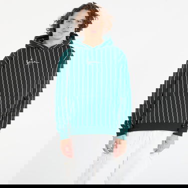 Суитчър Karl Kani Karl Kani Small Signature Essential Pinstripe Hoodie Зелено | PD00008882, 0