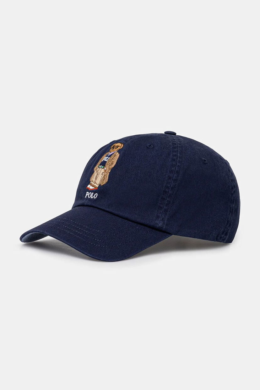 Шапка с козирка Polo by Ralph Lauren Polo Ralph Lauren Bear Baseball Cap Тъмно синьо | 211A87349
