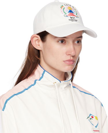 Шапка с козирка Casablanca Casablanca 'Casa Way' Mountain Baseball Cap Бяло | APF25-HAT-002-04, 1
