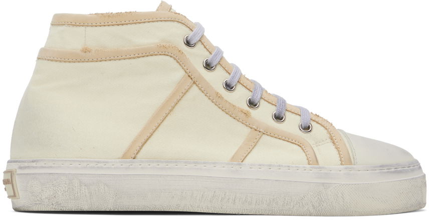 Кецове и обувки Dolce & Gabbana Beige Vintage Re-Edition Sneakers Бежово | CS2195AL049, 0