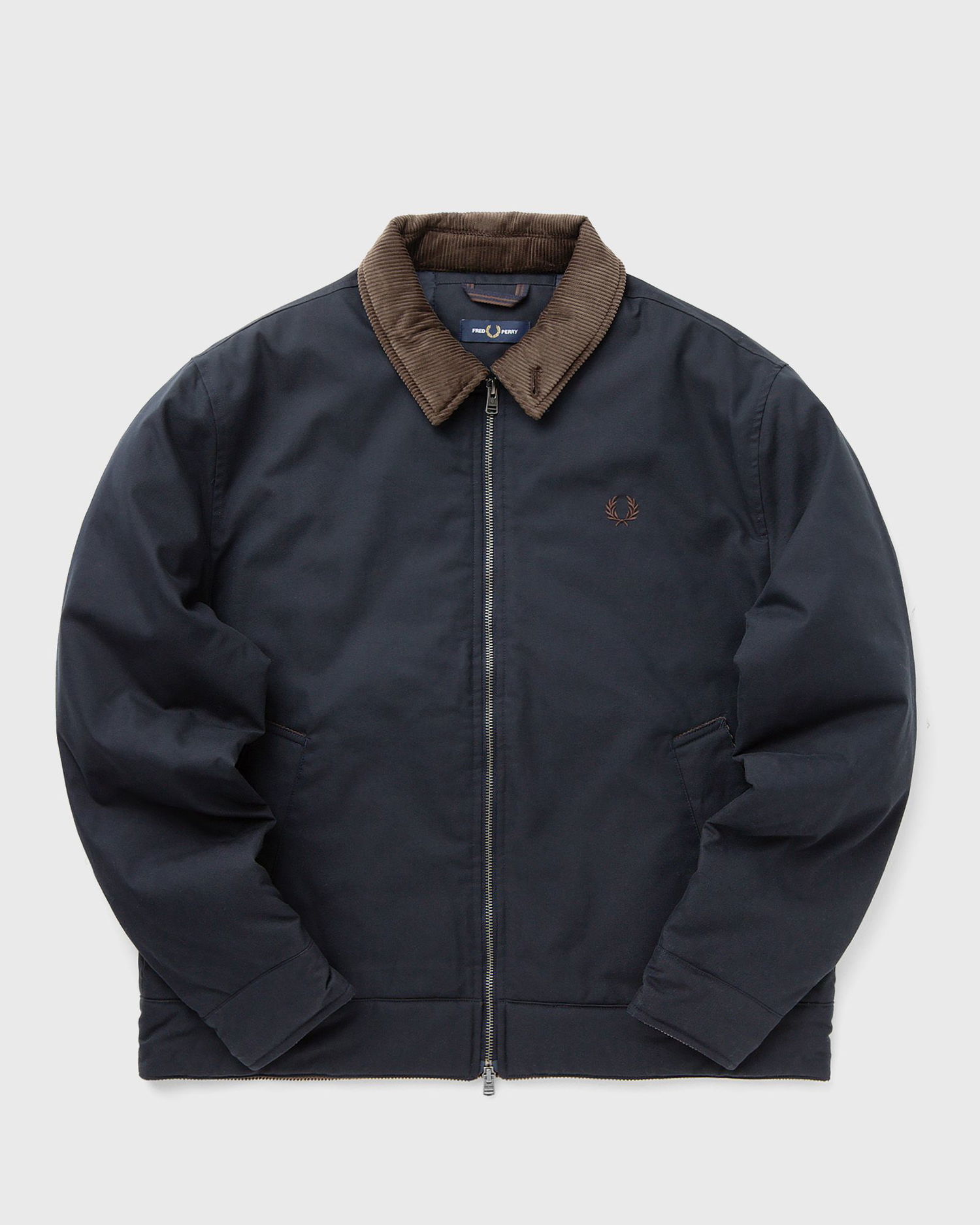 Яке Fred Perry Cotton Caban Jacket with Corduroy Collar Тъмно синьо | J8535-608, 0