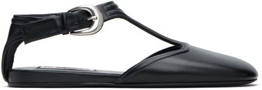 Кецове и обувки Jil Sander Jil Sander Mary Jane Ballerina Flats Черно | J16WP0131_P8226, 0