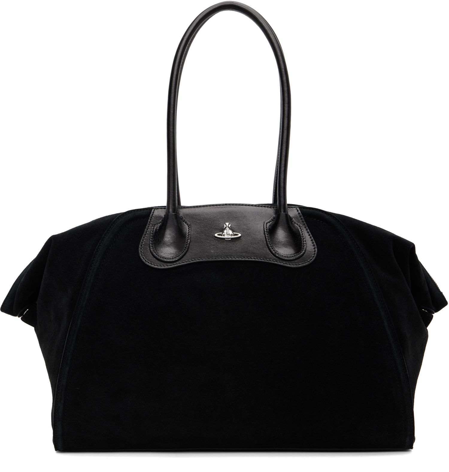 Голяма пазарска чанта Vivienne Westwood Shirley Holdall Tote Черно | 4701000FW-L007E-, 0