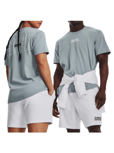 Тениска Under Armour OUTLINE HEAVYWEIGHT TEE Сиво | 1379109-465
