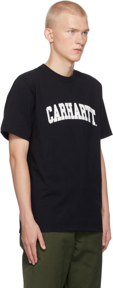 Тениска Carhartt WIP Black University T-Shirt Черно | I034851, 1