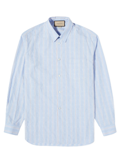 GG Jacquard Shirt Sky Blue