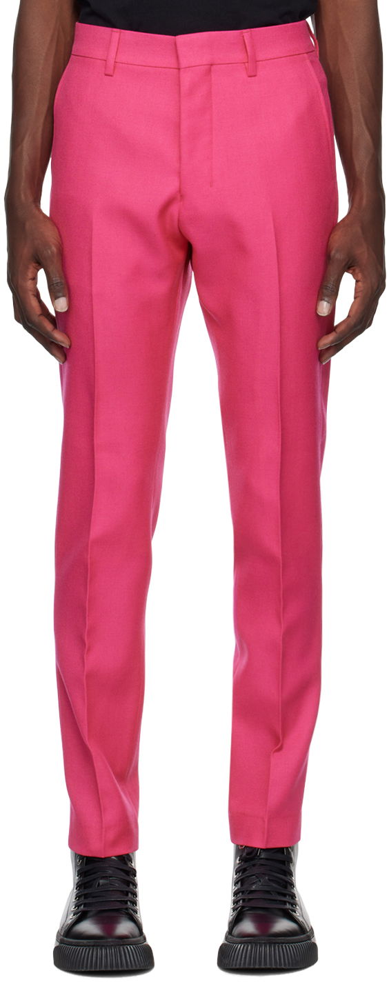 Панталони AMI Cigarette Trousers Розово | HTR004.286, 0