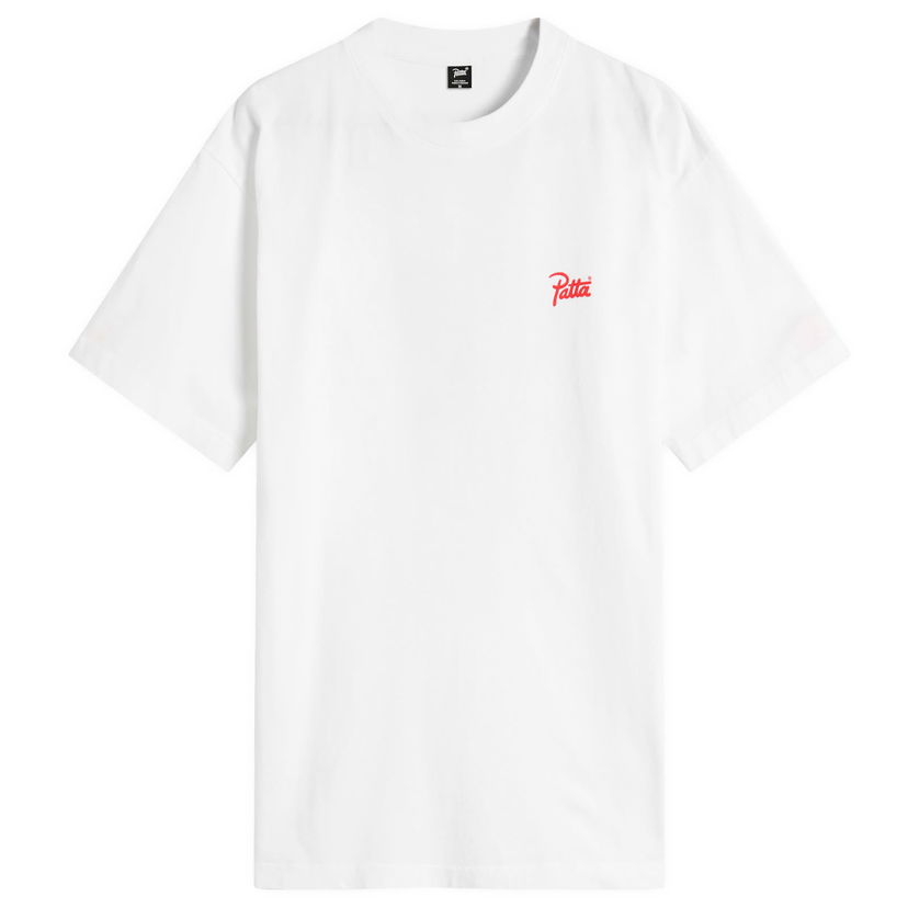 Тениска Patta Patta Smooth Operator T-Shirt, Size X-Small Бяло | POC-AW25-1000-290-0081-002