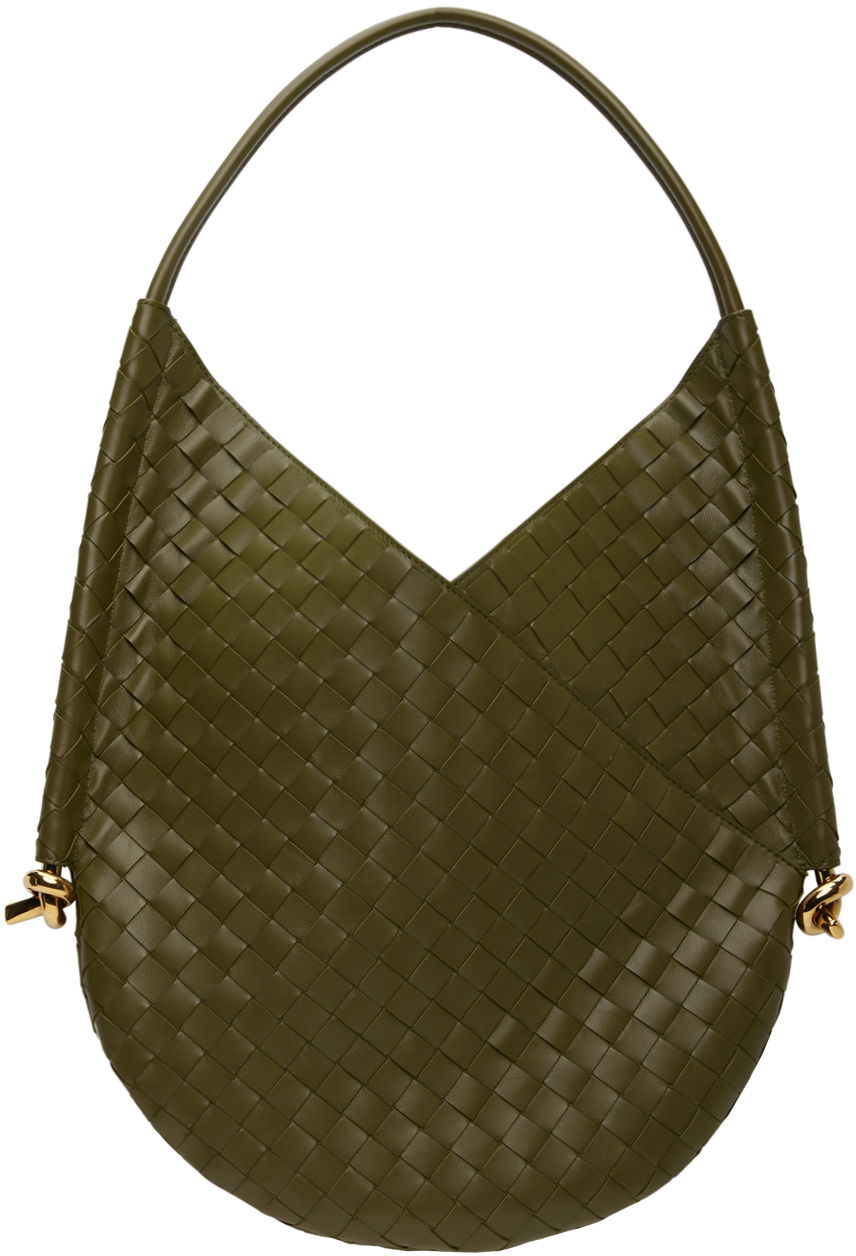 Чанта през рамо Bottega Veneta Medium Solstice Shoulder Bag Зелено | 740990 VCPP1, 0