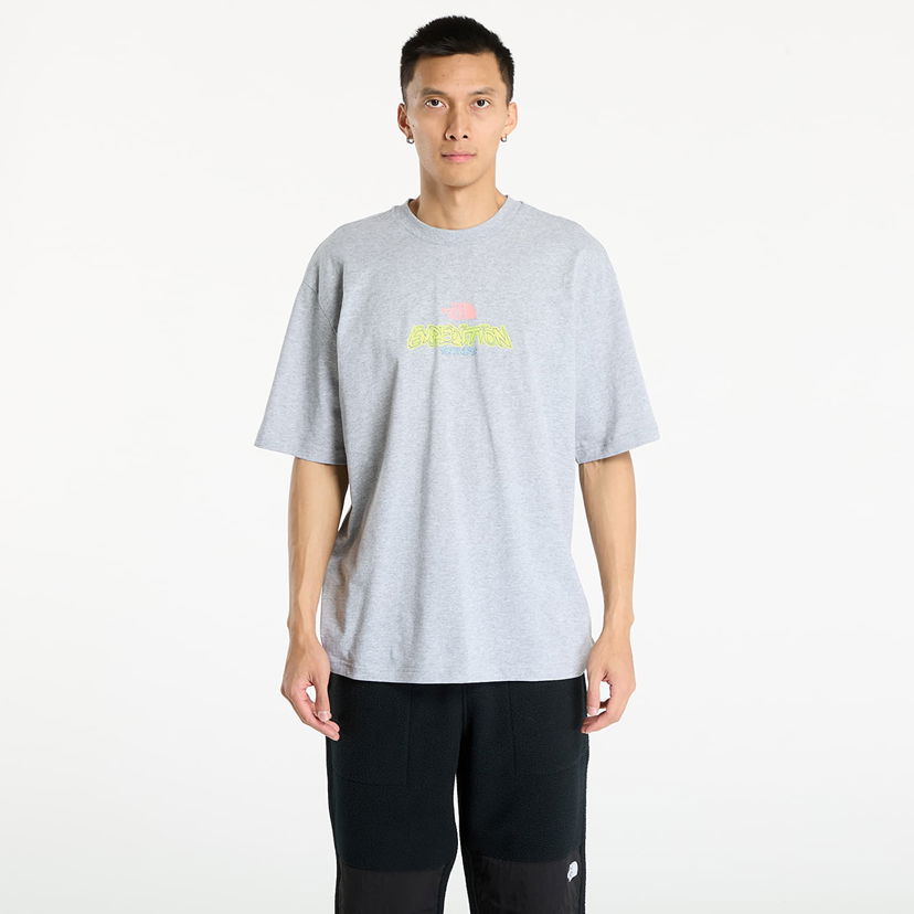 Тениска The North Face The North Face Expedition Celebration Oversized Short Sleeve T-Shirt Сиво | NF0A8E3CDYX1