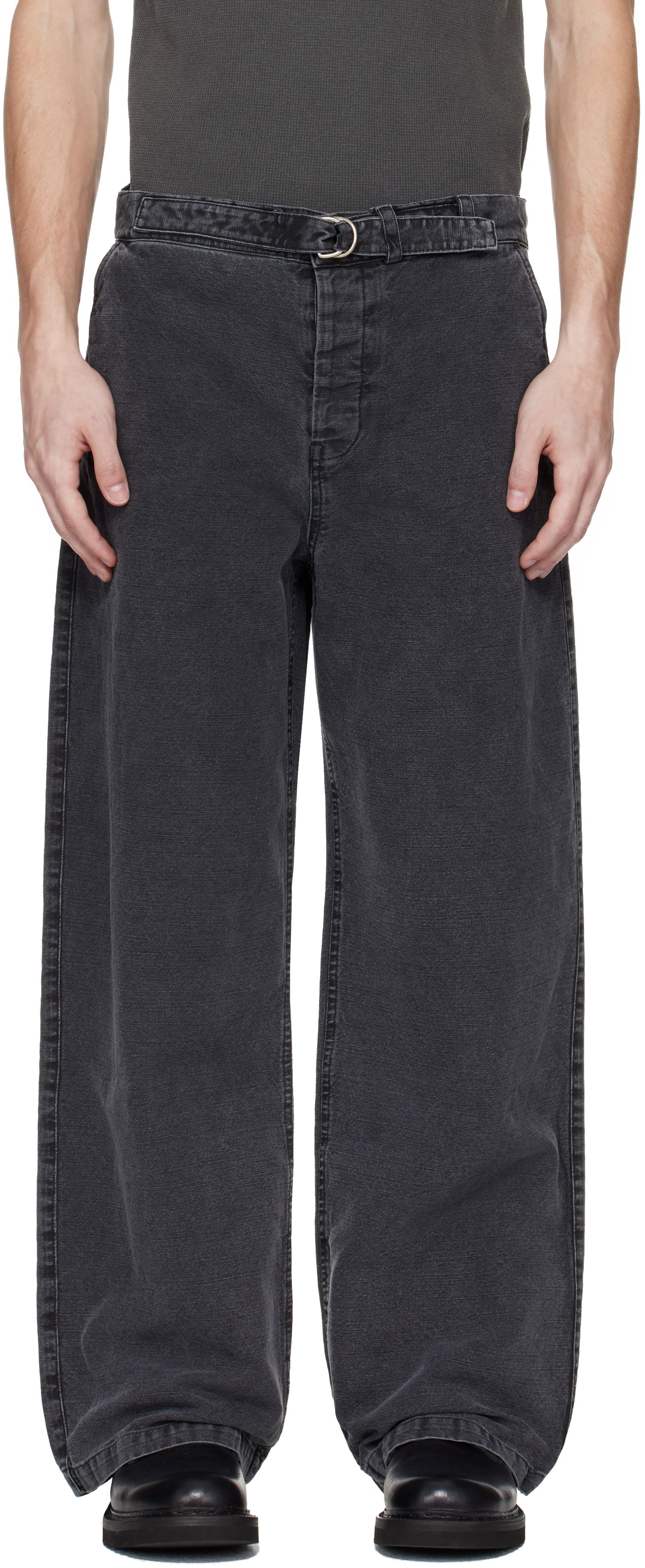 Панталони OUR LEGACY Our Legacy Stern Chino Trousers Черно | M2254SB, 0