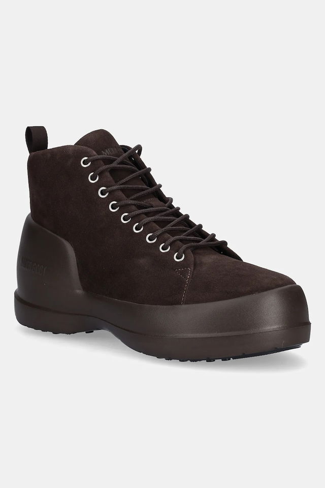 MEZZALUNA LACE UP MID SUEDE Boots